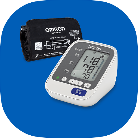 Monitor de pressão arterial de braço HEM-7130