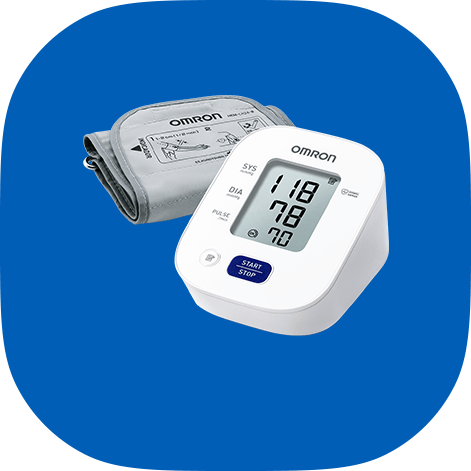 Monitor de pressão arterial de braço HEM-7142