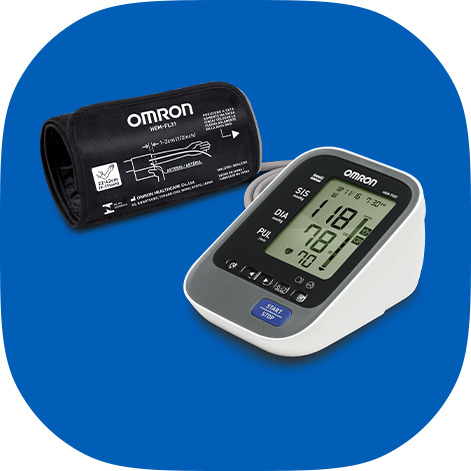 Monitor de pressão arterial de braço HEM-7320